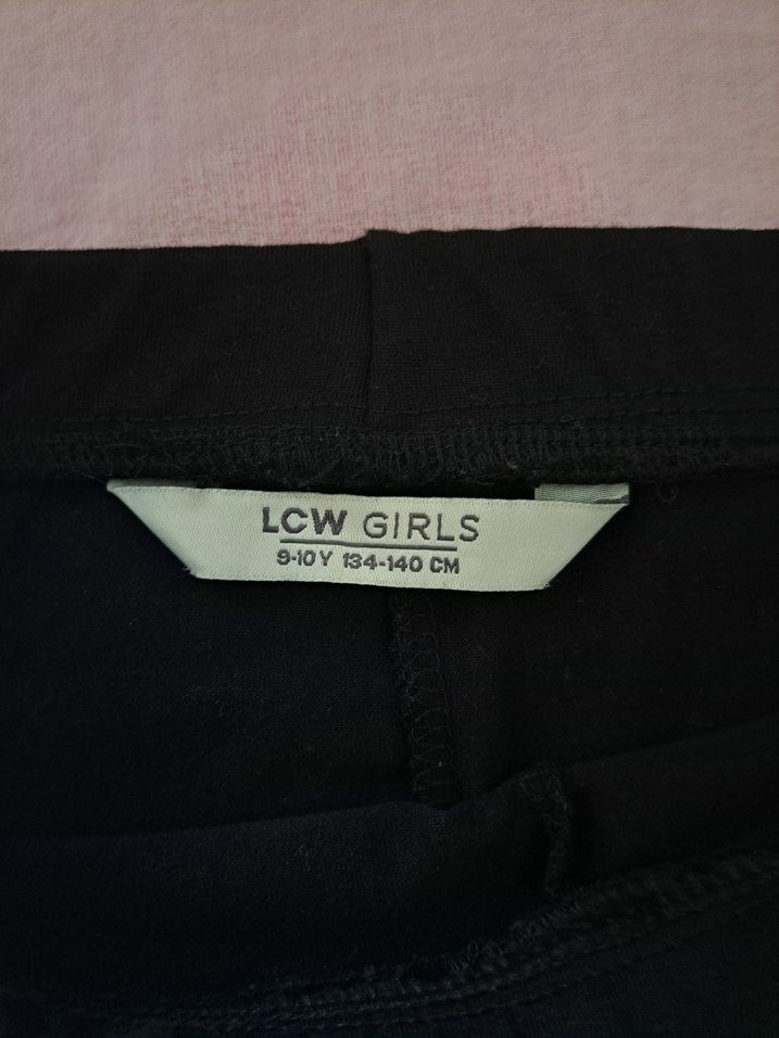 Kız Çocuk İspanyol Paça Yırtmaçlı Tayt - Görsel 3