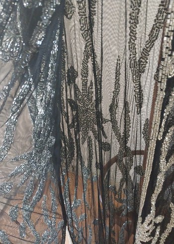 İTHAL BONCUK İŞLEME ABAYA - Görsel 6