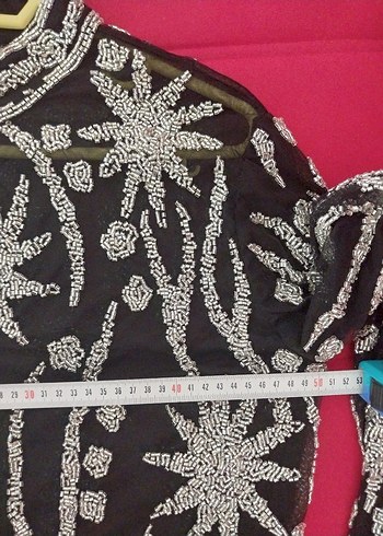 İTHAL BONCUK İŞLEME ABAYA - Görsel 9