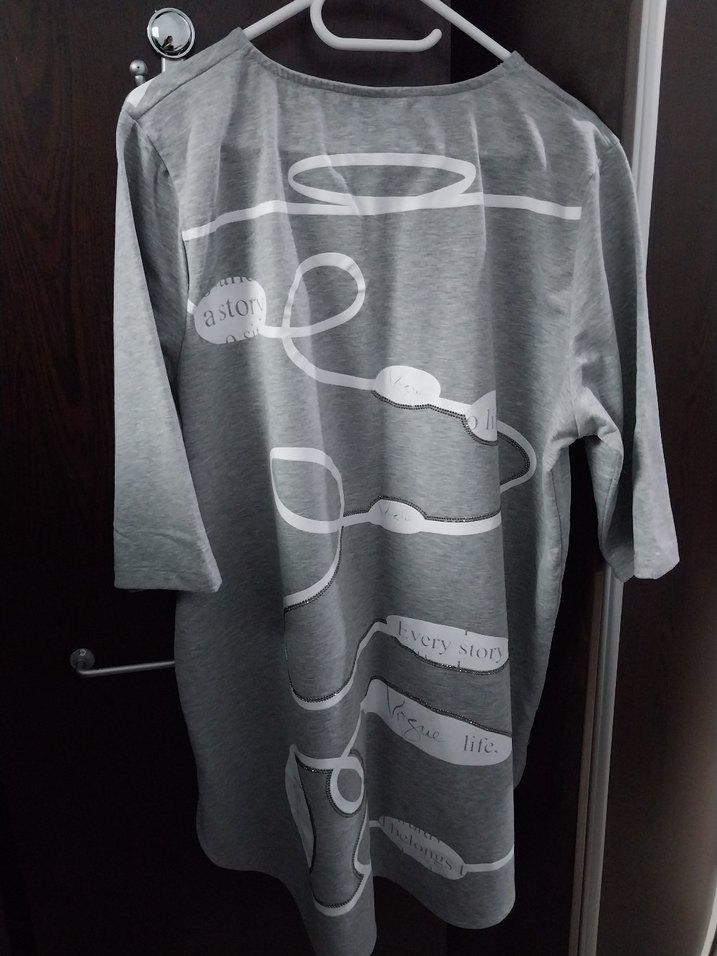 BÜYÜK BEDEN TAŞLI TUNİK - Görsel 4