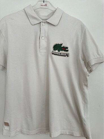 Lacoste Lacoste minecraft orjinal tsirt