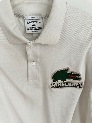 Lacoste minecraft orjinal tsirt