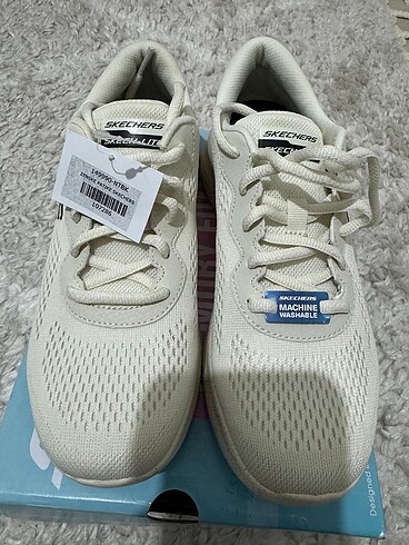 36 Beden ten rengi Renk Skechers yüksek taban bej rengi spor ayakkabı