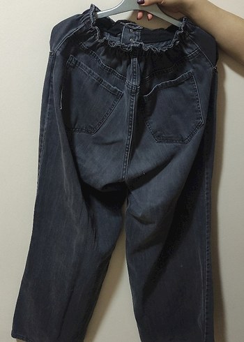 Gri Kadın Denim Pantolon - Görsel 5