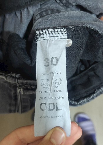 Gri Kadın Denim Pantolon - Görsel 8