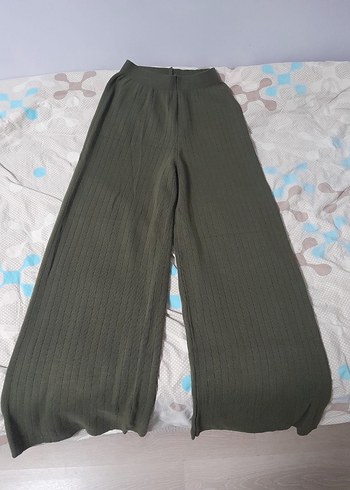 Haki Renkli Triko Takım - Görsel 5