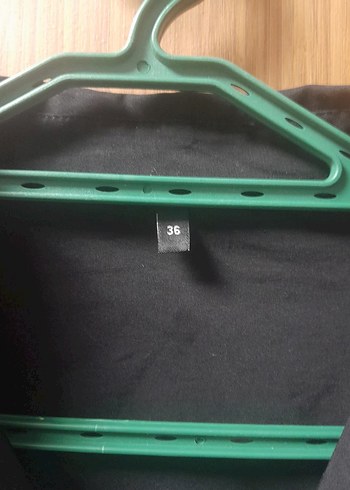 Kadın Siyah Gömlek, Uzun Kollu, Düğmeli - Görsel 5