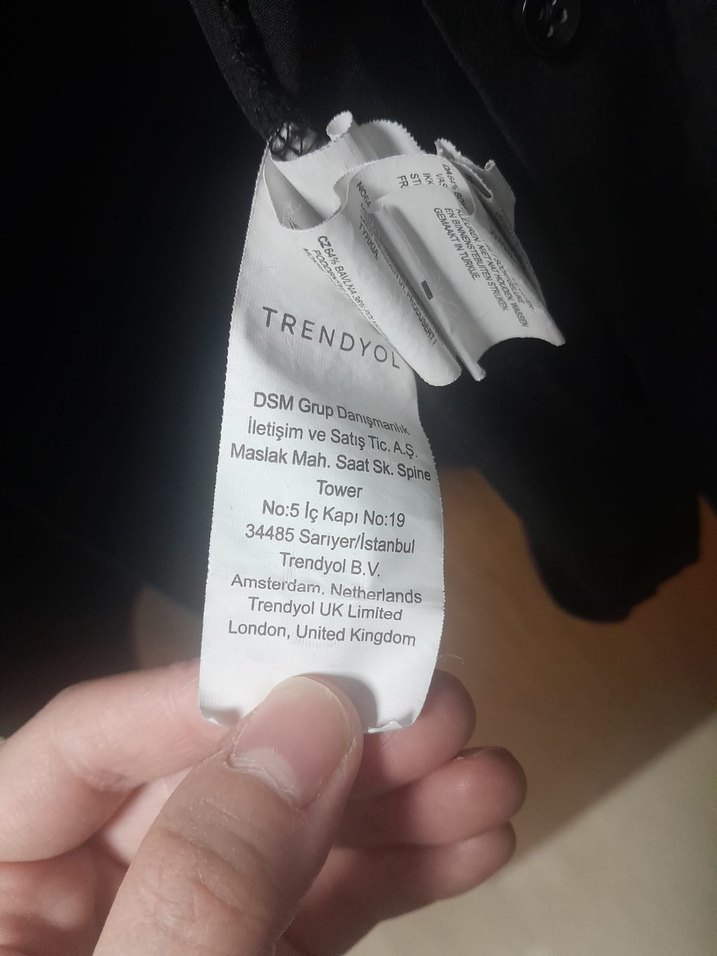 Kadın Lacivert Yüksek Yakalı Sweatshirt - Görsel 4