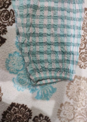 yeşil ekoseli tunik - Görsel 5