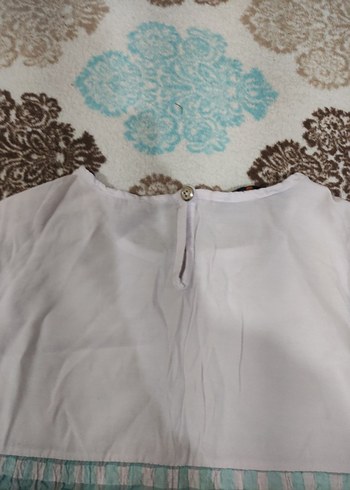 yeşil ekoseli tunik - Görsel 4