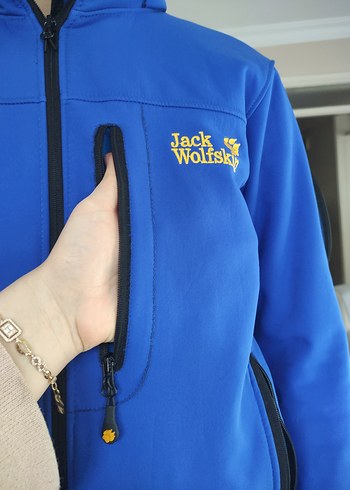 Mavi Fermuarlı Erkek Spor Ceketi - Görsel 4