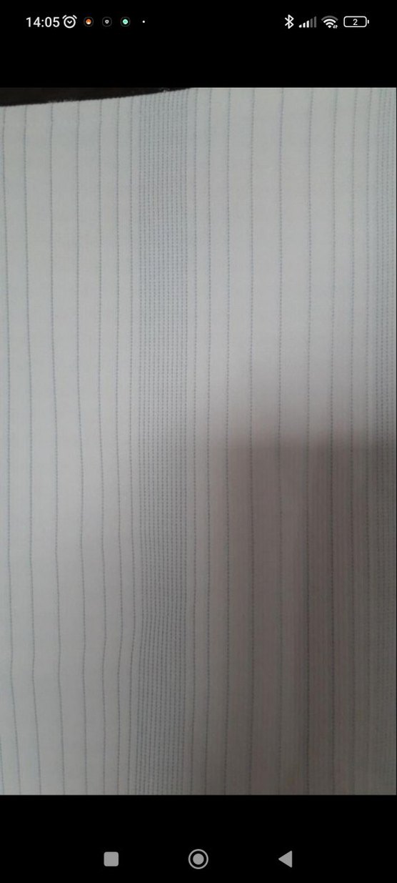 mavi Pilili Beyaz Uzun Kadın Etek - Görsel 2