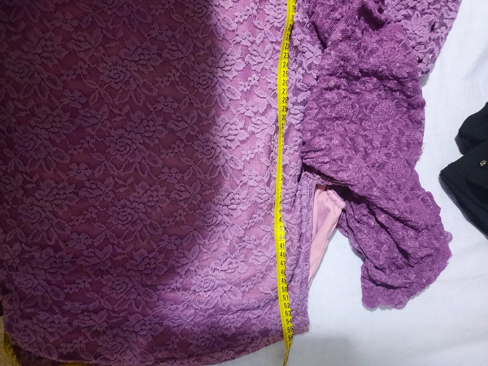 Büyük bedenden alındı madonno yaka uzun elbise - Görsel 4