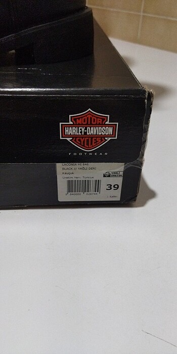 Bayan Harley Davidson çizme  - Görsel 5