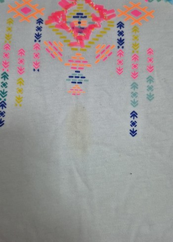 kız çocuk  ipli japene kollu tişört - Görsel 5