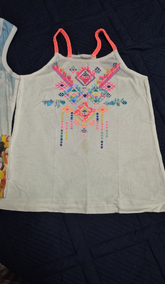 kız çocuk  ipli japene kollu tişört - Görsel 4