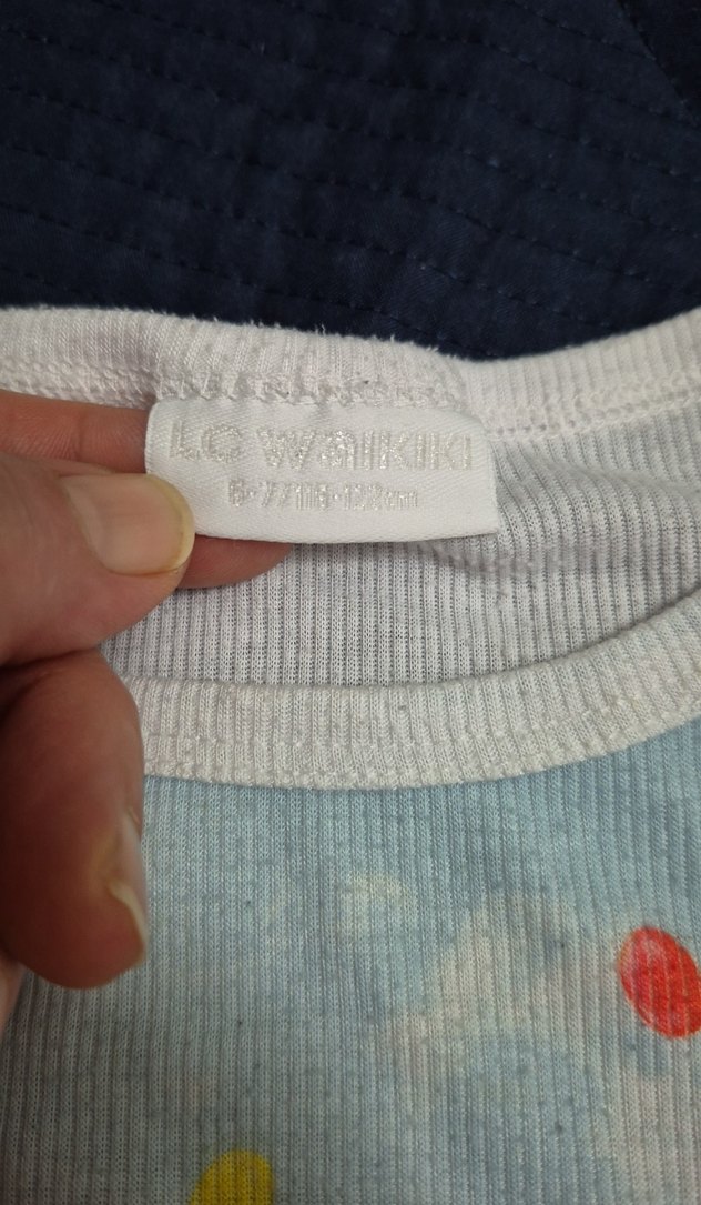 kız çocuk  ipli japene kollu tişört - Görsel 3