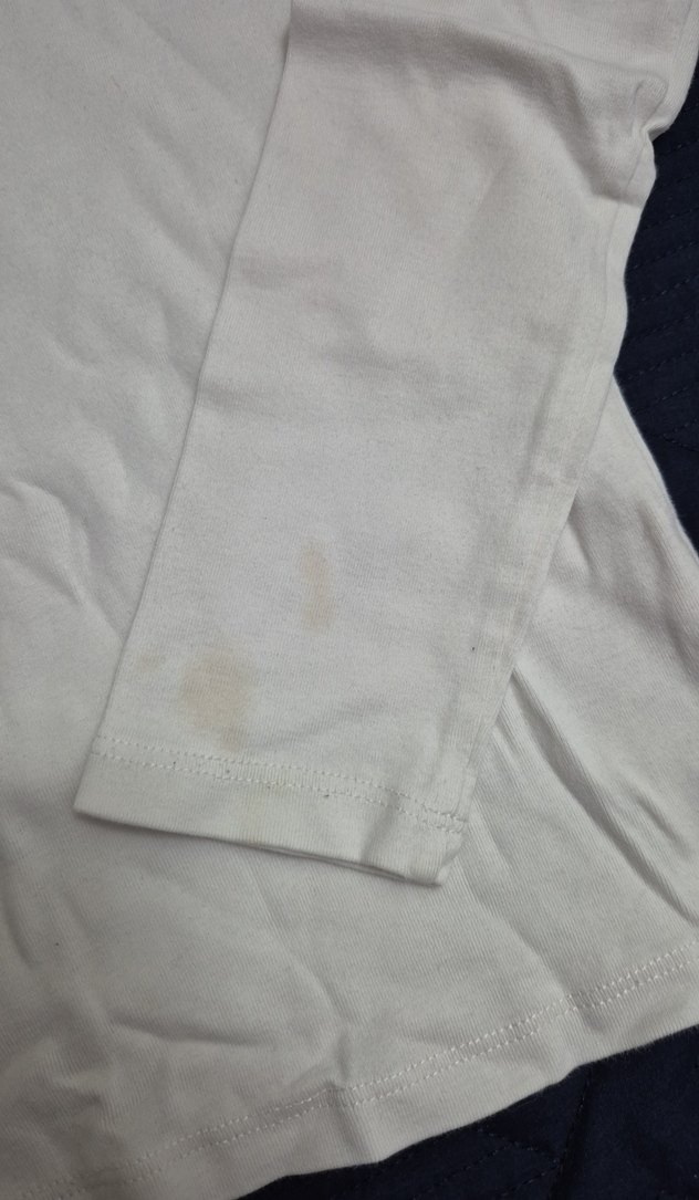 kız çocuk Beyaz Balıkçı Yaka Uzun Kollu penye - Görsel 2