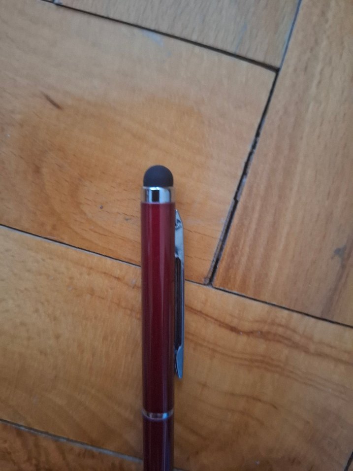 Bordo Parlak Dokunmatik Uçlu Kalem - Görsel 3