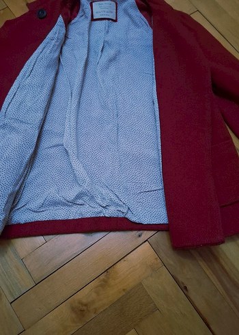 Zara marka kaşe kaban - Görsel 6