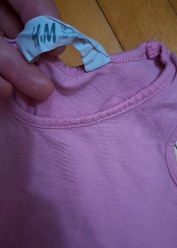 Kız Çocuk Pembe Baskılı Kolsuz Elbise 4_6 yaş Penye - Görsel 3