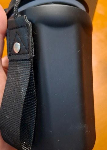 Siyah Seyahat Termosu Isı göstergeli - Görsel 4