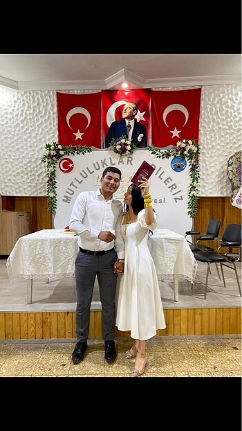 Beyaz elbise