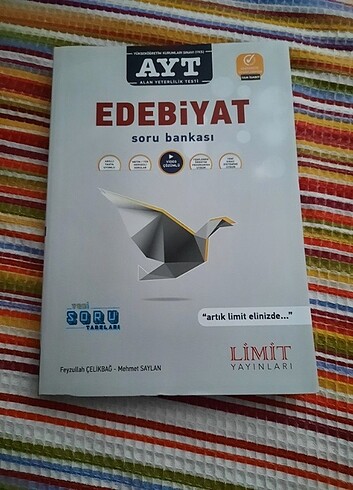 Limit yayınları AYT edebiyat soru bankası 