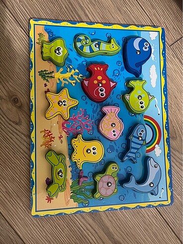 Yapboz tahta Montessori