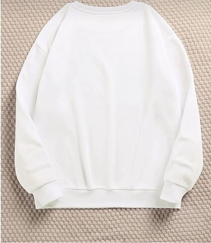 Bisiklet yaka sweatshirt