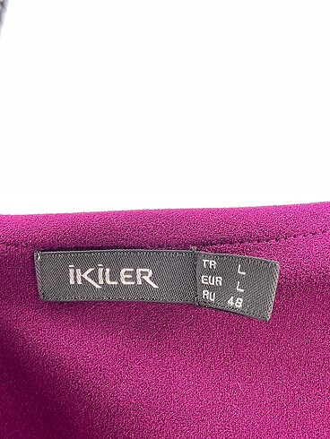l Beden mor Renk Ikiler Kısa Elbise %70 İndirimli.