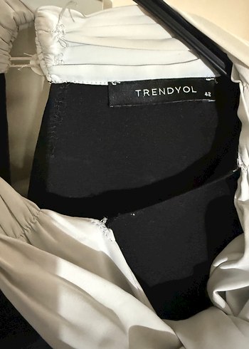 Siyah Uzun Kollu Midi Ofis Elbisesi - Görsel 2