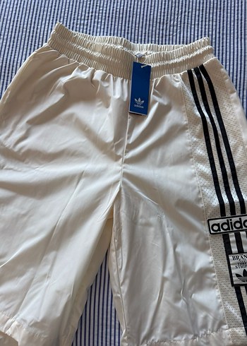 Kadın Beyaz Keten Pilili Midi Pantolon - Görsel 5