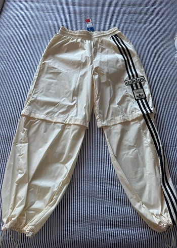 Kadın Beyaz Keten Pilili Midi Pantolon - Görsel 3