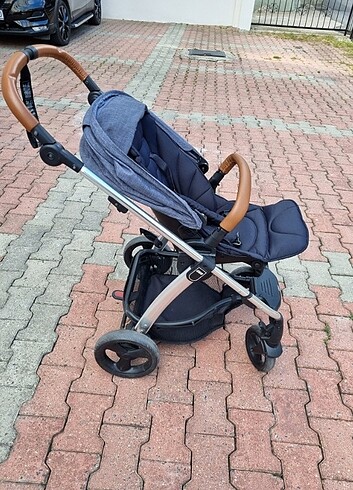 9- 18 kg Beden lacivert Renk Mammas papas cift yönlü kullanılabilen bebek arabası