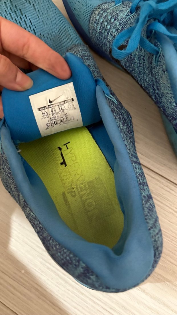 Kadın Mavi Bağcıklı Spor Ayakkabı - Görsel 4