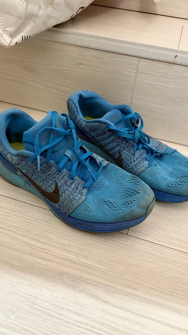 Kadın Mavi Bağcıklı Spor Ayakkabı - Görsel 2