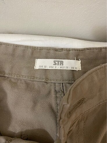 38 Beden camel Renk Stradivarius Kargo Pantolon