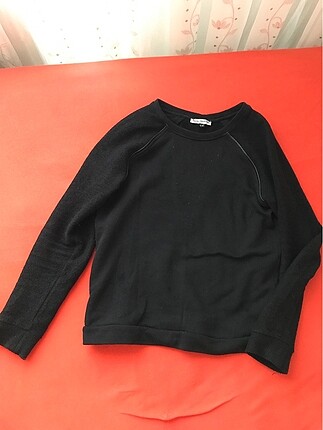 Siyah bershka sweatshirt