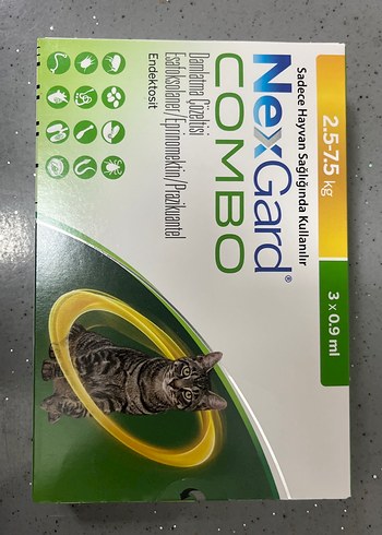 Nexgard Combo 2,5-7,5kg *3 adet - Görsel 4