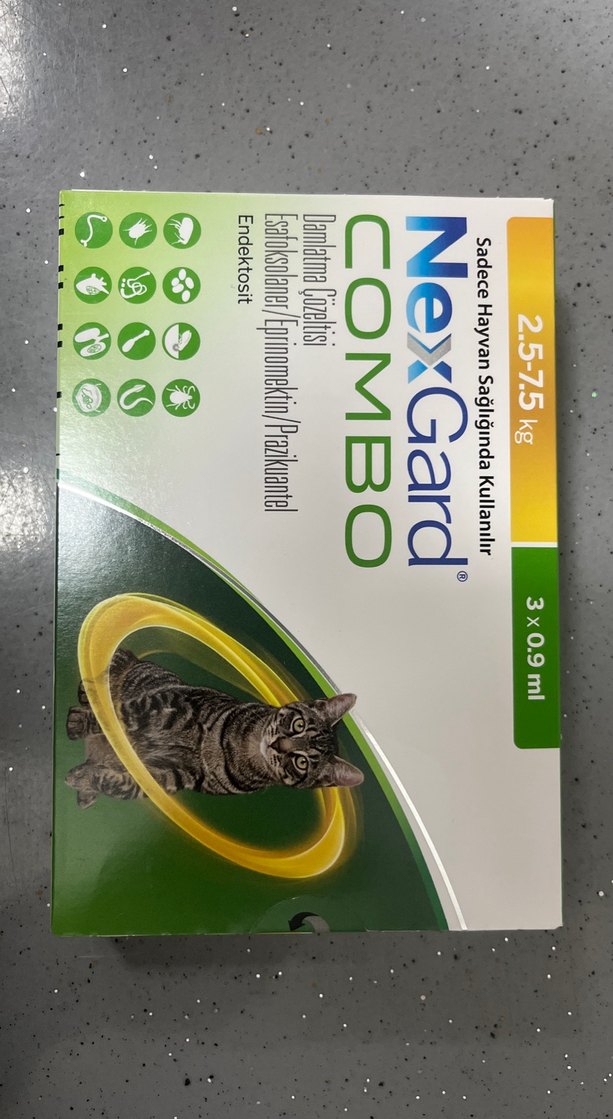 Nexgard Combo 2,5-7,5kg *3 adet - Görsel 4