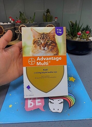 Bayer Advantage Multi 4-8 kg Dış Parazit Damlası