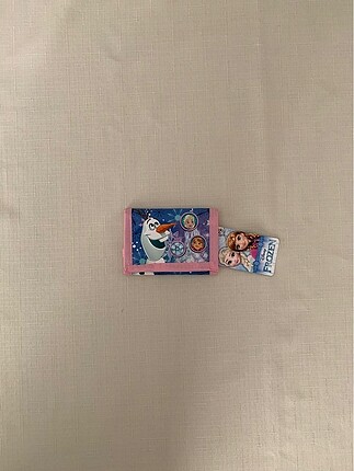 FROZEN KIZ ÇOCUK CÜZDAN ETİKETLİ