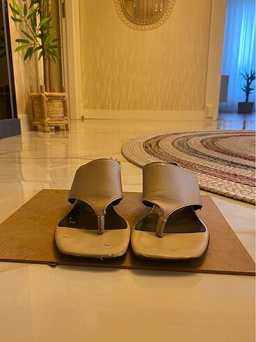 37 Beden camel Renk Zara sandalet