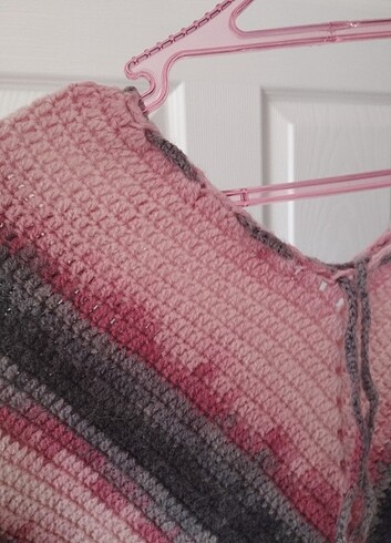 Kız çocuk Panço - Görsel 6