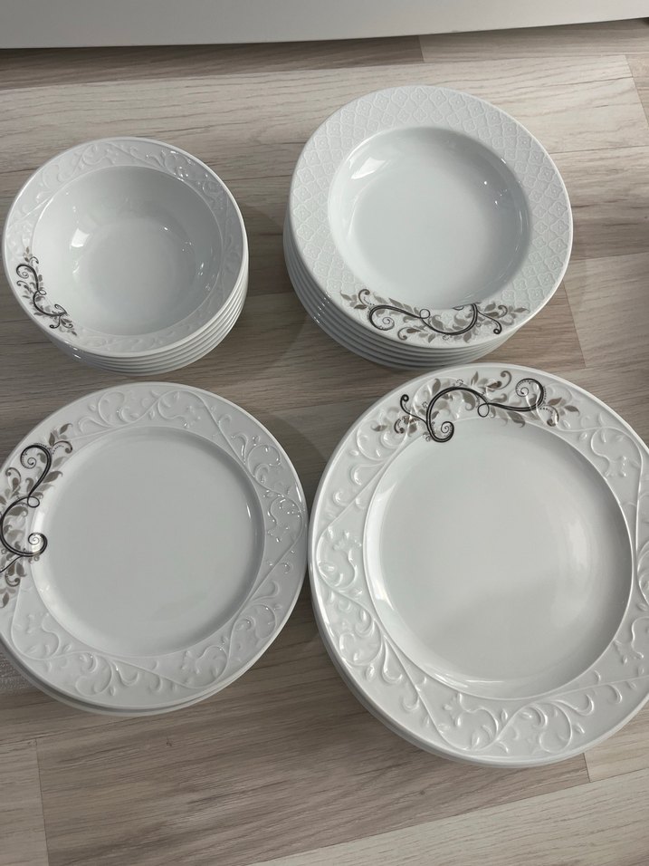 #kütahya #porselen #6kişilik  #yemek #takımı - Görsel 2