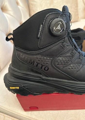 Siyah Biker Tarzı Erkek Outdoor Botu - Görsel 3