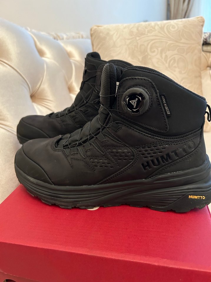 Siyah Biker Tarzı Erkek Outdoor Botu - Görsel 2