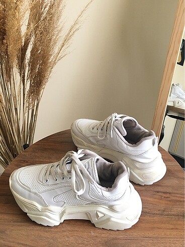 36 Beden beyaz Renk bayan sneakers