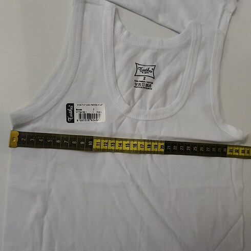 Tutku erkek çocuk penye atlet  - Görsel 5